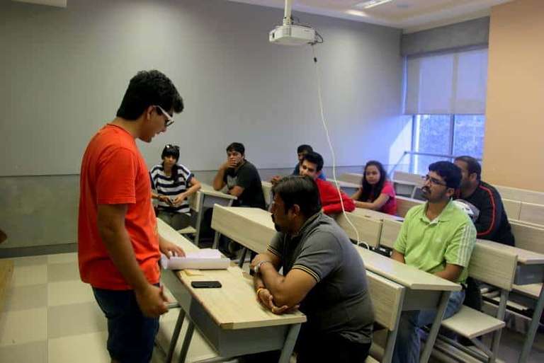 My talk 'Design for Non-designers' (about low-fidelity interactive prototyping) at BarCamp Mumbai in 2014